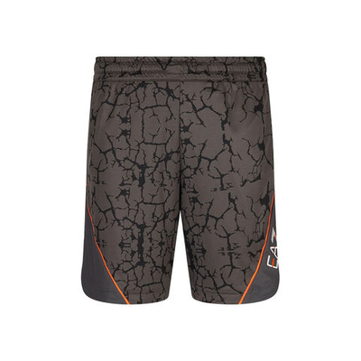 Мужские теннисные шорты EA7 Shorts Men - Anthracite, Orange