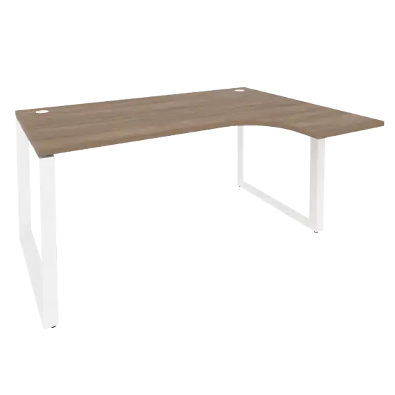 Onix Стол эргономичный правый на О-образном м/к O.MO-SA-4 (R) 1580*1180*750 (800/460)