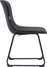 Кресло для посетителей Everprof Expo CF Экокожа Черный