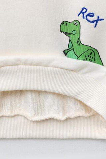 ZARA ТОЛСТОВКА С ВЫШИВКОЙ ИСТОРИЯ ИГРУШЕК © DISNEY PIXAR, ЭКРЮ