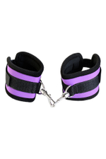 Оковы на ноги из неопрена фиолетовые