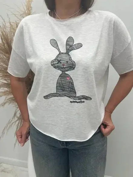 Футболка с принтом