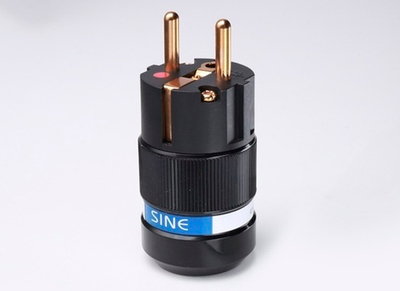 Коннектор SINE M15G EU Schuko Black