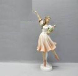 GAEM Фигурка декоративная "Балерина", L12,5 W7,5 H25,5 см