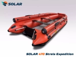 Лодка надувная моторная solar-470 strela jet tunnel (expedition)