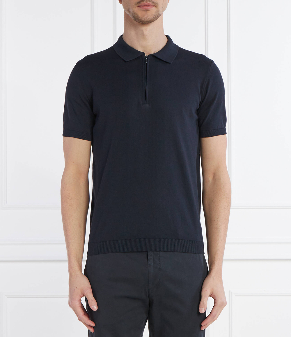 Поло otto Oscar Jacobson - темно-синий(68023918)