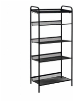 ПОДСТАВКА Д/ОБУВИ ЗМИ ЖЕНЕВА-15 ЧЕРНЫЙ 5-И ПОЛОЧНАЯ