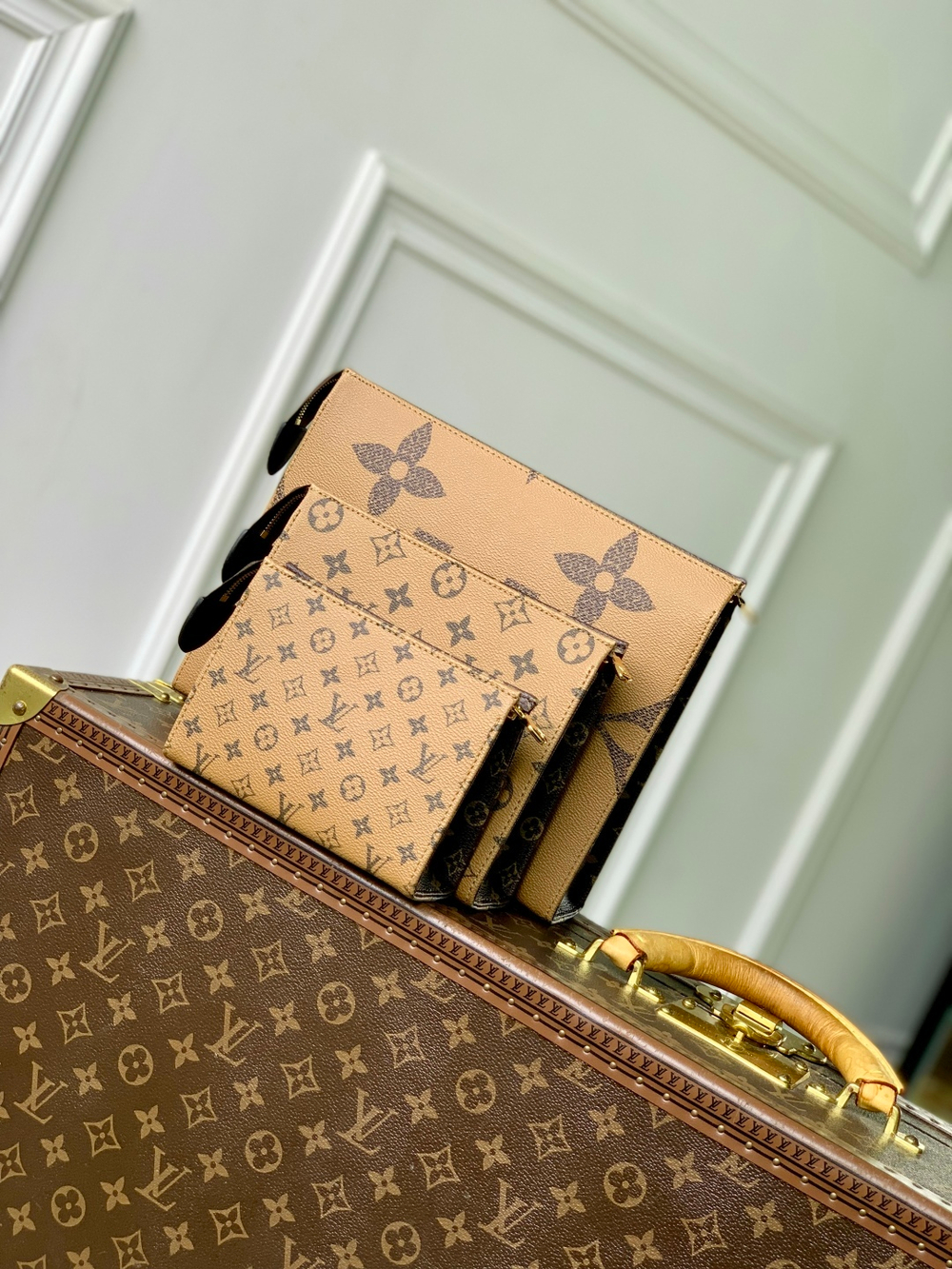 Louis Vuitton Trio Toilet Pouch