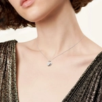 Подвеска из серебра с бриллиантом, Tiffany💠