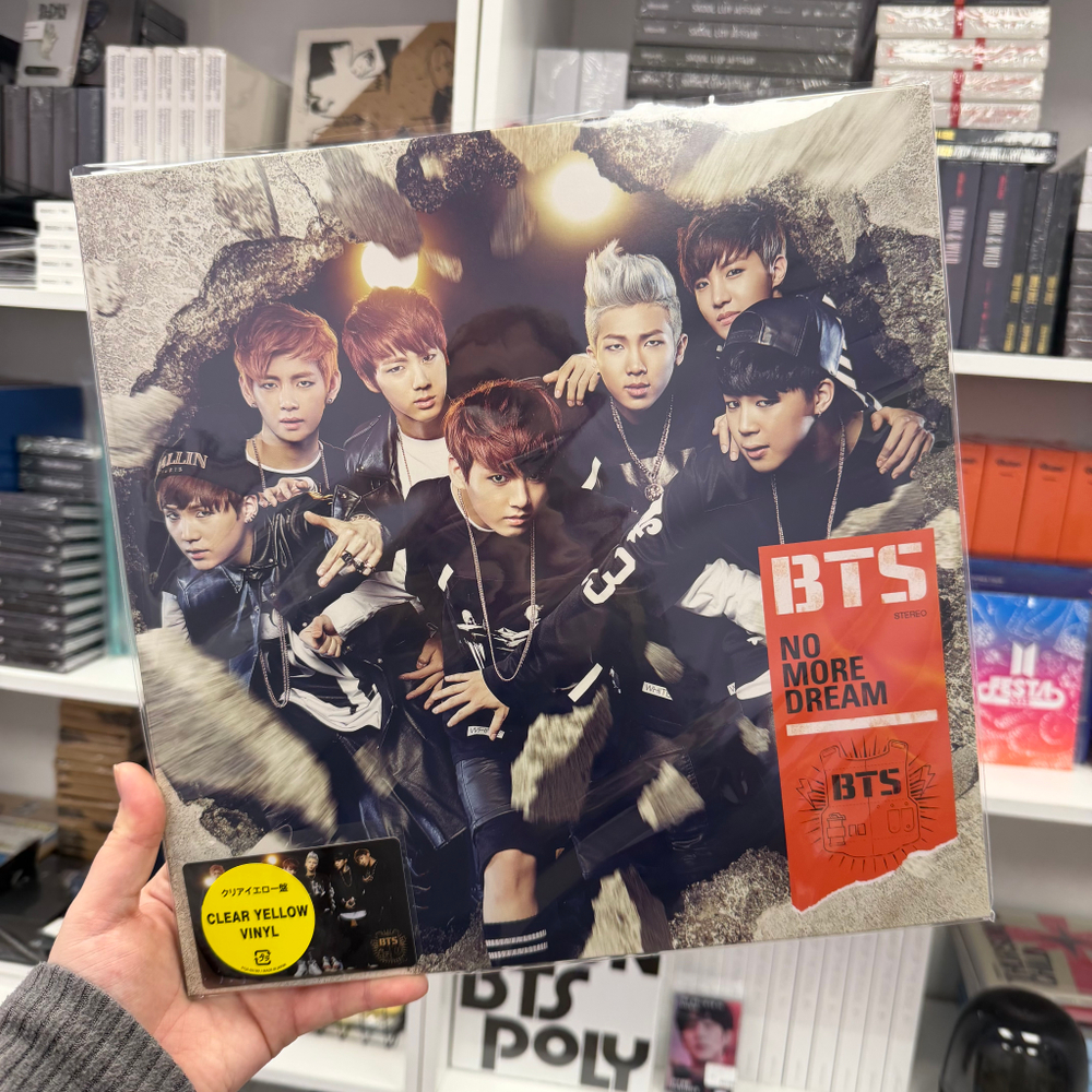 Виниловая пластинка BTS NO MORE DREAM Japanese Ver. + карта