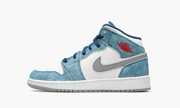 Air Jordan 1 Mid SE GS "French Blue Light Steel"