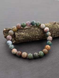 Браслет из камня Яшма 8 мм