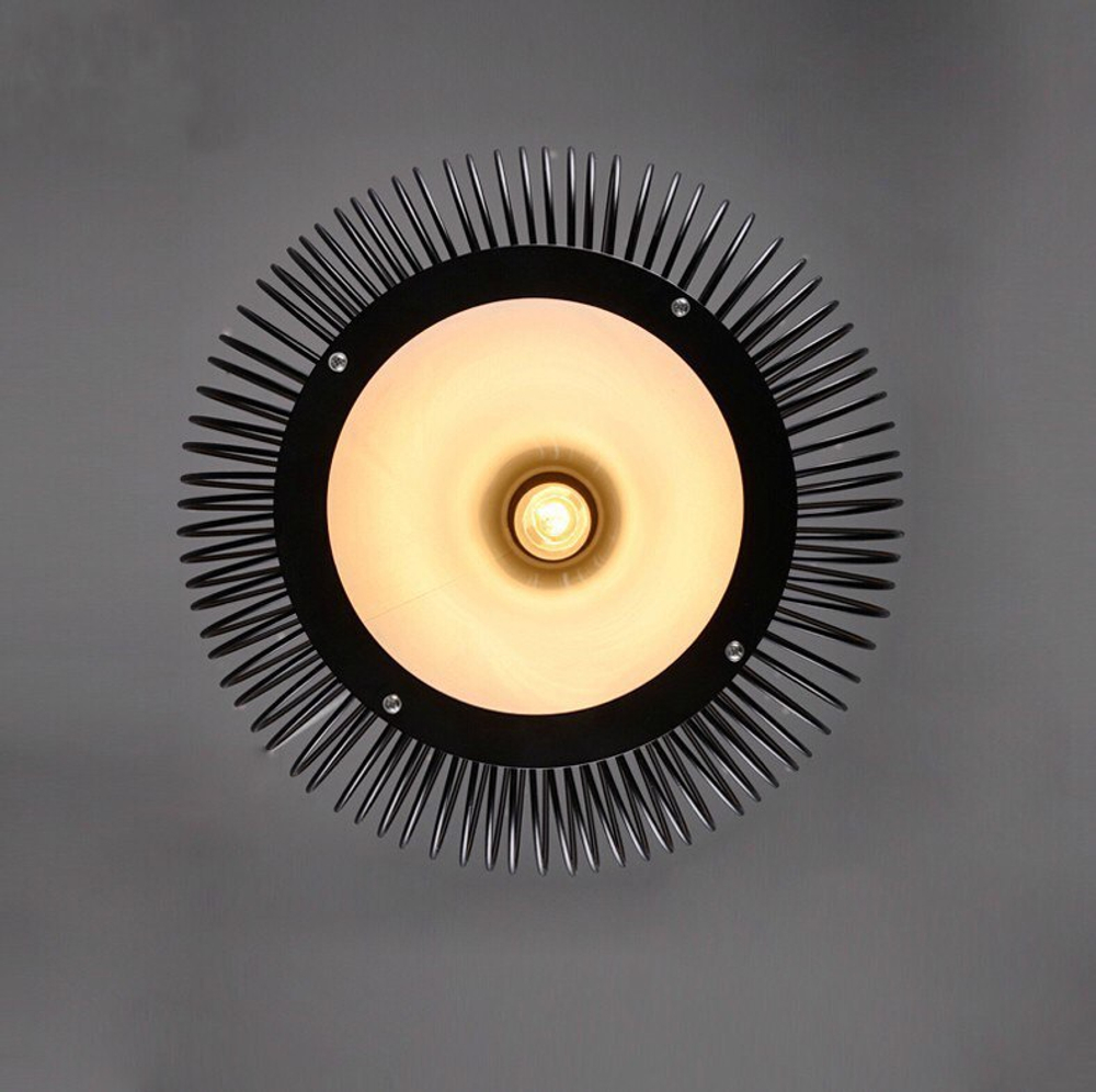 Pendant design lamp  Chasen S2 by Flos (Black)