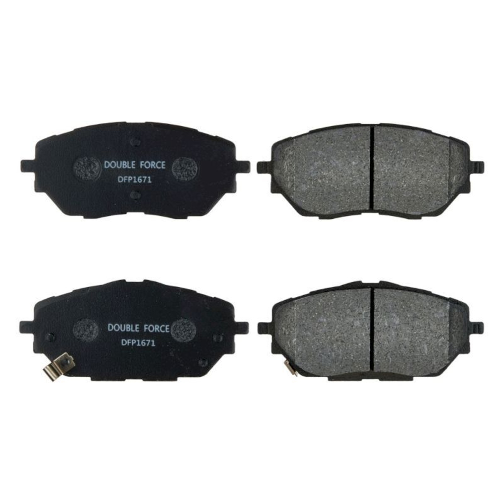 Колодки тормозные дисковые передние Double Force DFP1671