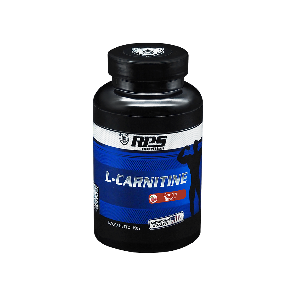 Л-КАРНИТИН 150г БАНКА, L-CARNITINE RPS NUTRITION, вкус вишня