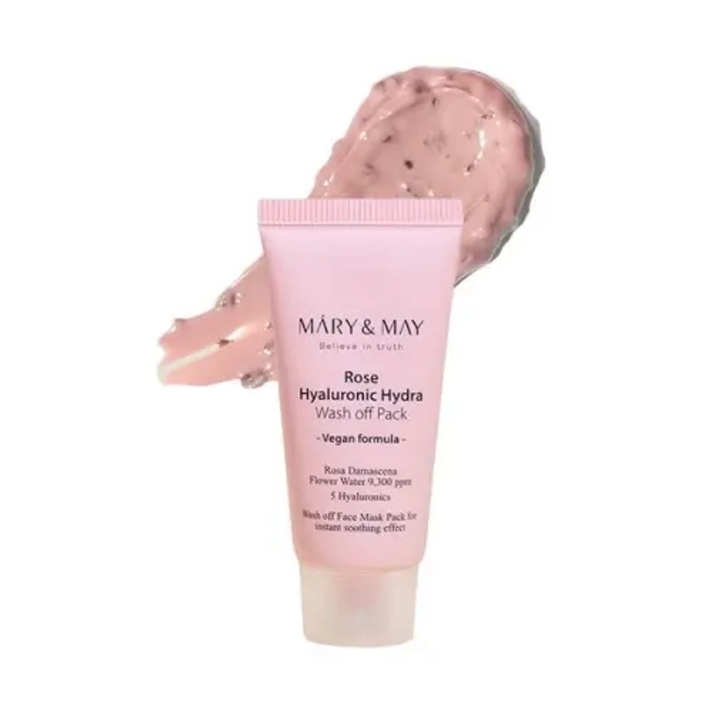 Mary May Rose Hyaluronic Hydra Wash off Pack 30g