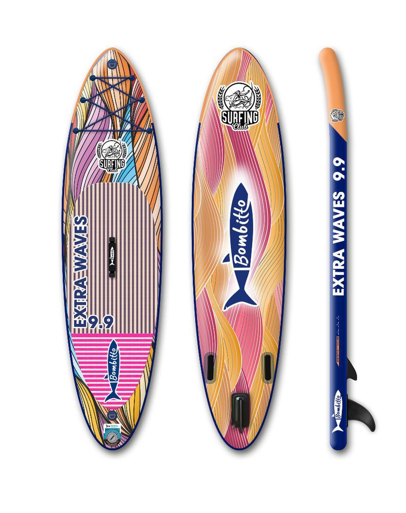 SUP доска BOMBITTO EXTRA WAVES 9.9