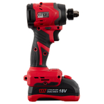 MIGHTY SEVEN (DS-203S) Аккумуляторный шуруповерт, ударный, 18 В, 4 предмета, кейс