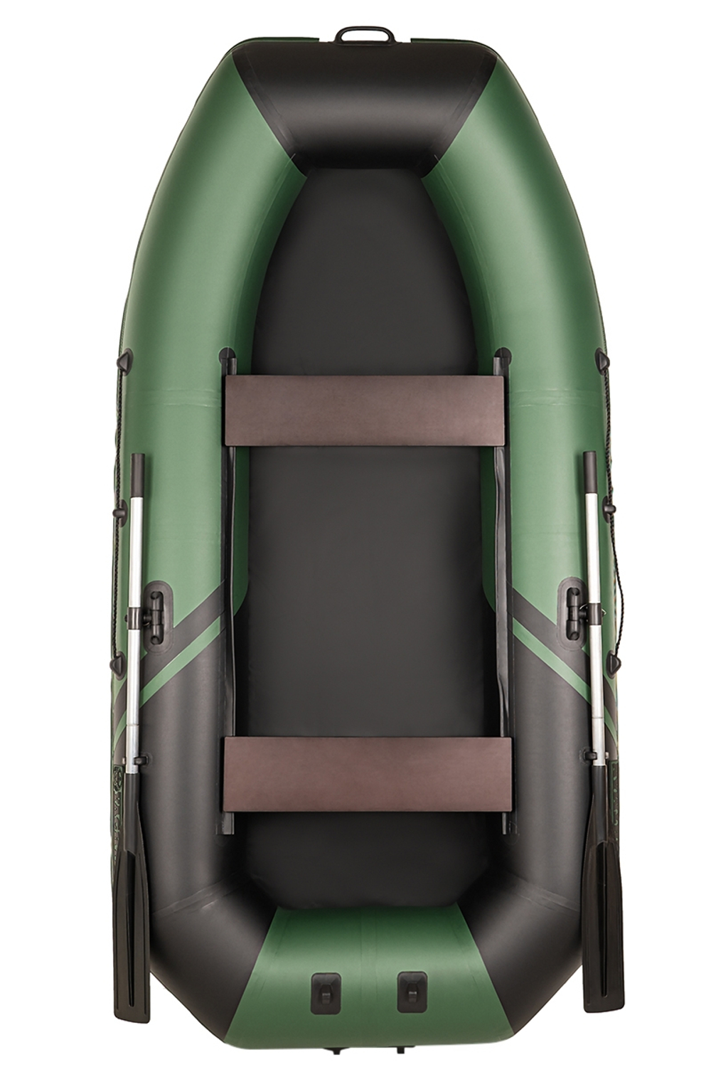 YACHTMAN-280 (Яхтман) зеленый-черный (лодка ПВХ с усилением)