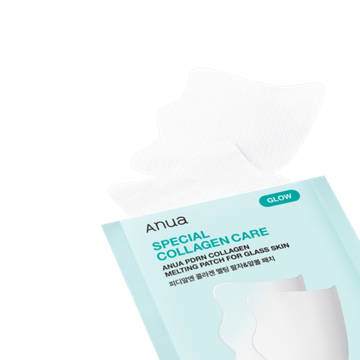 ANUA Набор тающих патчей для лица PDRN Collagen Melting Patch For Glass Skin, 4 шт