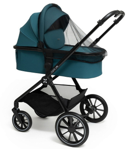 Коляска Agex Life 3 в 1 с автокреслом i-Team Black ALG528 Green (Зеленый)