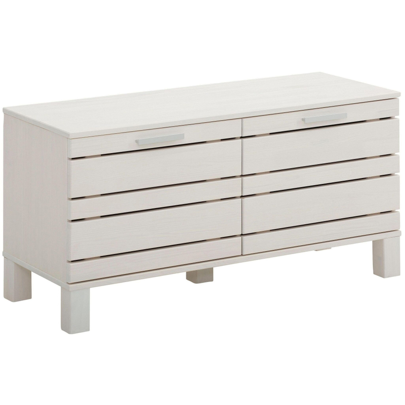 Скамья сундук в прихожую Джосси 2 двери, белый