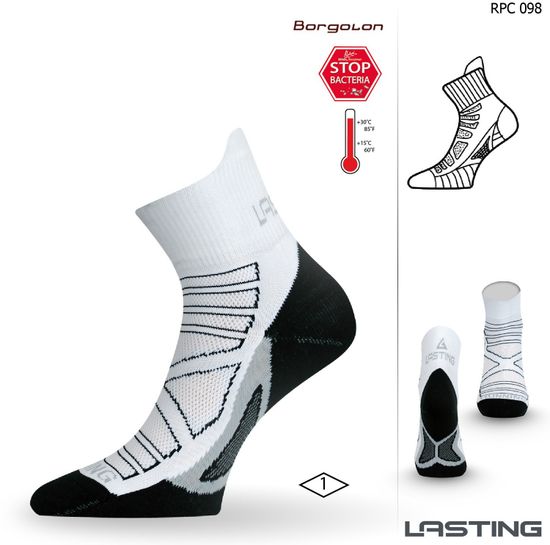 Носки LASTING RPC098 белый