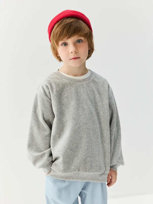 Свитшот велюровый 