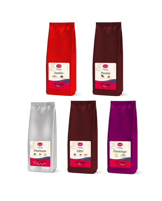 Набор Кофе в зёрнах Nivona Premium Collection (5 x 250г)