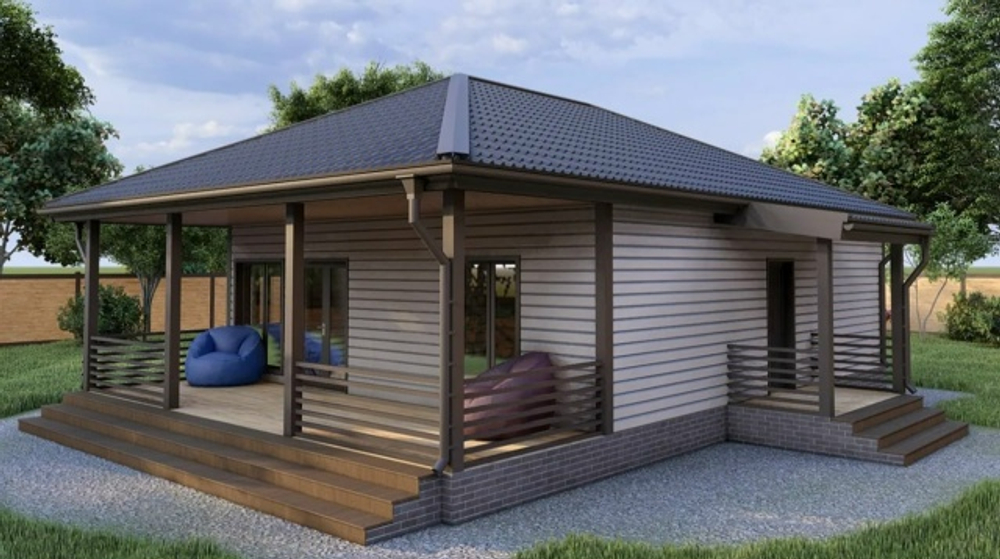 Проект Дома 75 кв. м К-45