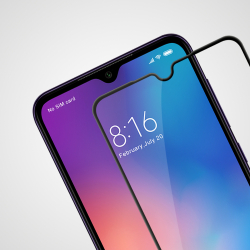 Закаленное стекло 6D с олеофобным покрытием для Xiaomi Mi 9 SE, черные рамки, G-Rhino