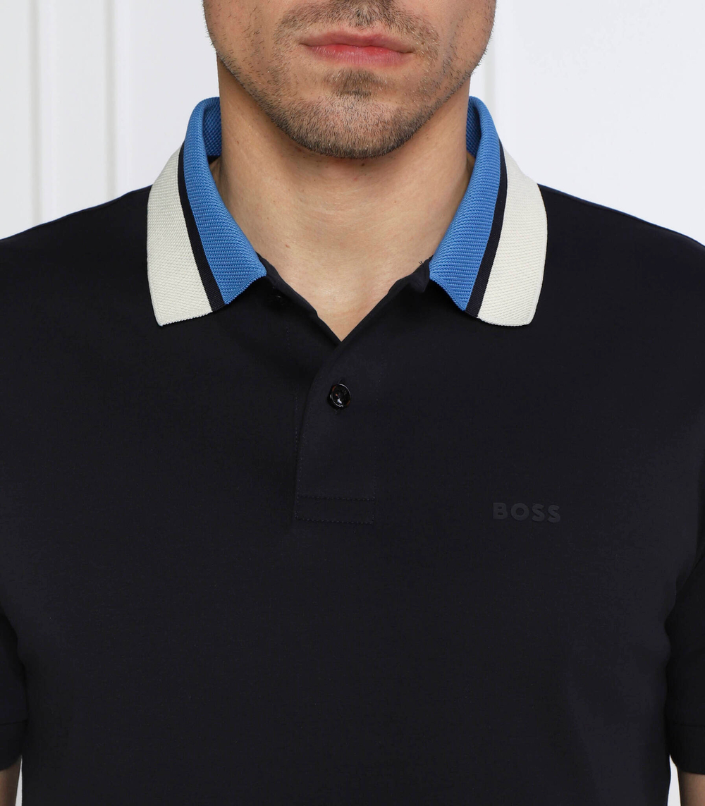 поло parlay 173 BOSS BLACK - темно-синий(50481614)