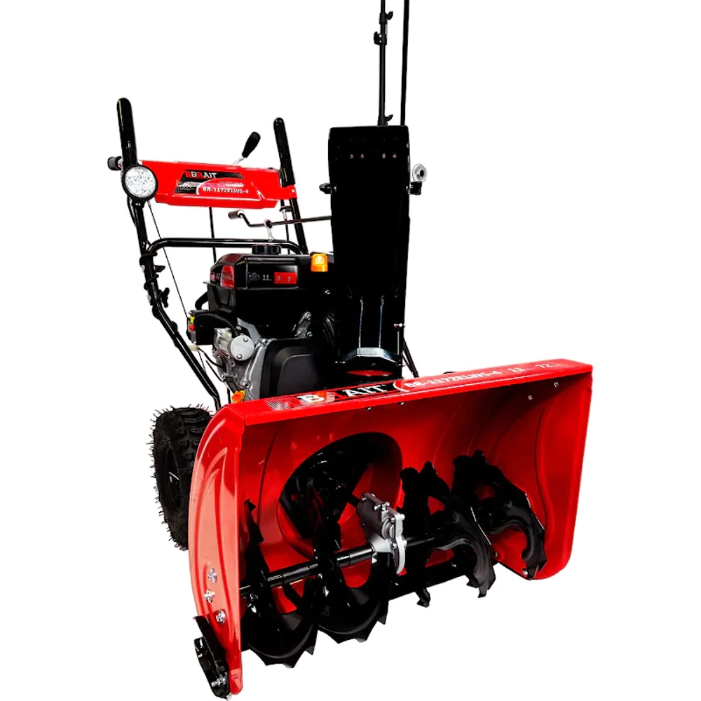 BRAIT BR-1172ELWS-4 бензиновый снегоуборщик 11 л.с, ковш 72 см, выброс 12 м, 4 вперед/2 назад 05.01.036.075