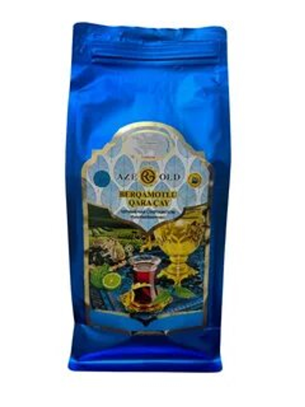 Чай Азерголд черн. бергамот 500гр/10