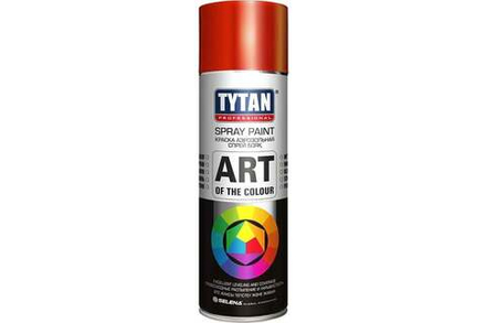 Аэрозольная краска TYTAN RAL3020, 400мл красная