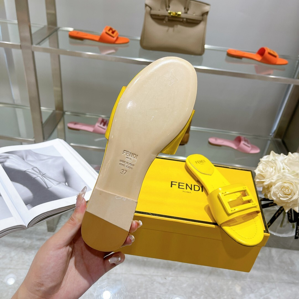 Fendi Baguette Slides