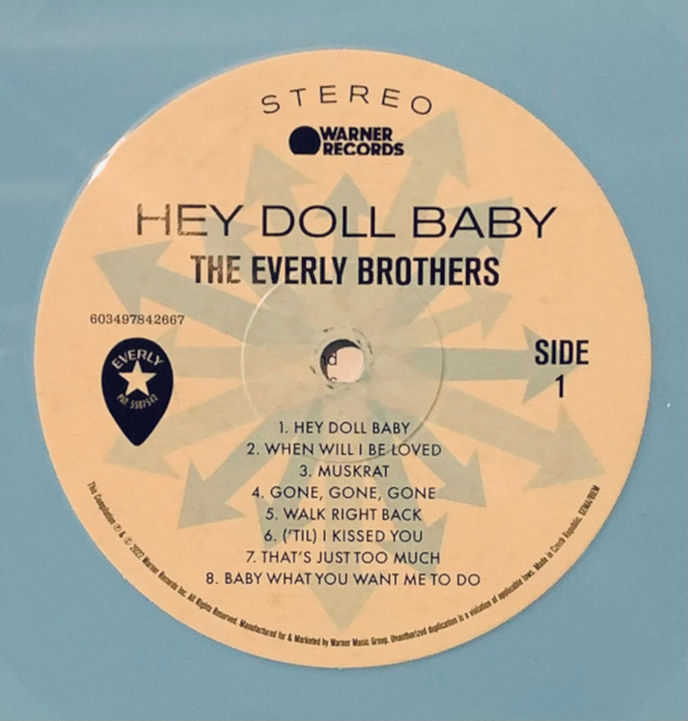 The Everly Brothers / Hey Doll Baby (Coloured Vinyl)(LP)