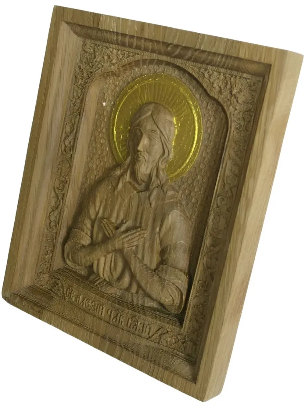 Освященная Икона Алексий Человек Божий Преподобный из дуба