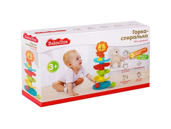 Игрушка "Горка-спиралька. Пять уровней" Baby toys