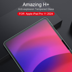 Защитное стекло с закругленными краями Nillkin Amazing H+ для для iPad Pro 11 2024