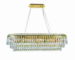 2785E/10A GOLD+CLEAR (1) Люстра NW