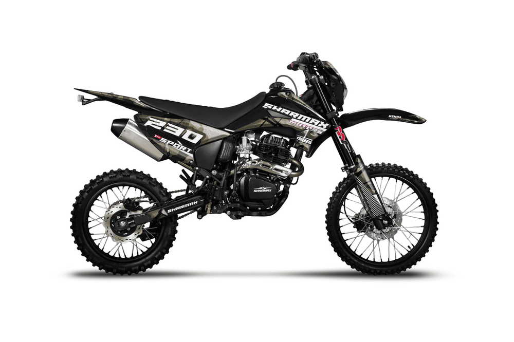 Мотоцикл кроссовый эндуро SHARMAX Sport 230 19/16 (камуфляж)