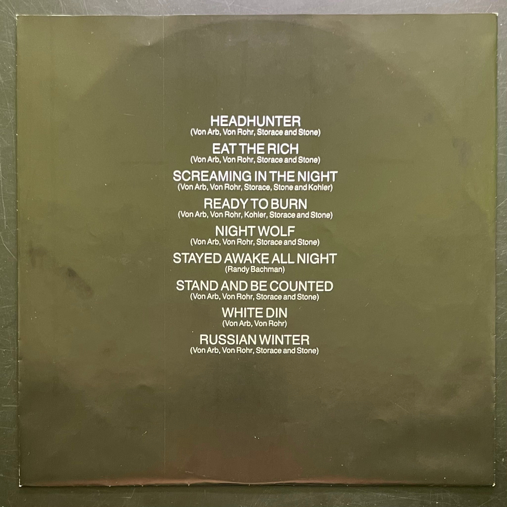 Krokus ‎– Headhunter (Голландия 1983г.)