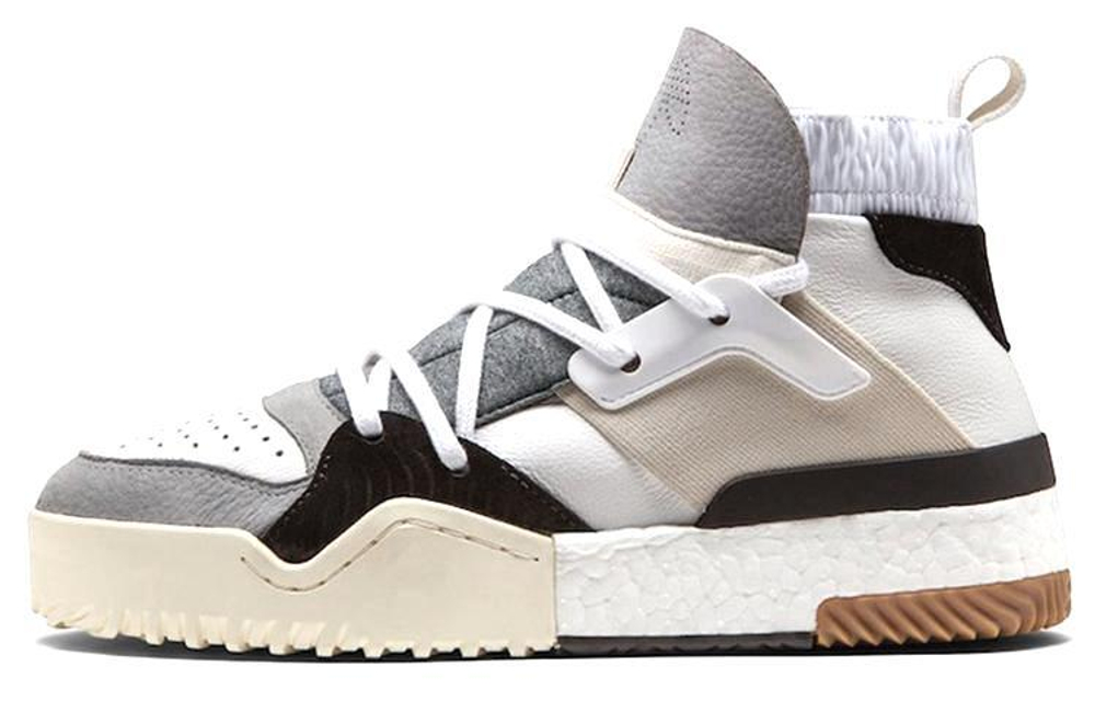 Кроссовки Alexander Wang X Adidas Originals B-Ball Grey Cream