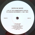 Depeche Mode / Live (Hammersmith Odeon London November 3, 1984)(LP)