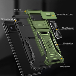 Чехол Safe Case с кольцом и защитой камеры для Google Pixel 7a