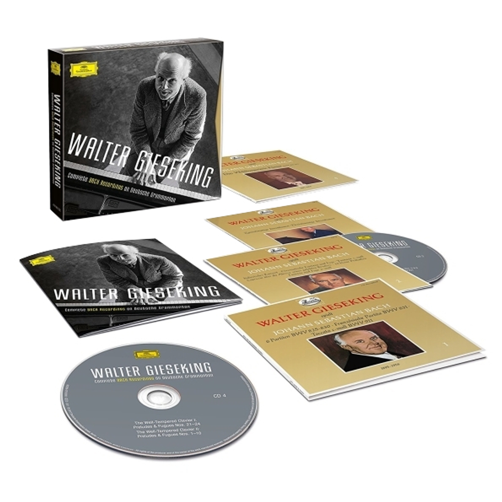 Walter Gieseking / The Complete Bach Recordings On Deutsche Grammophon (7CD)