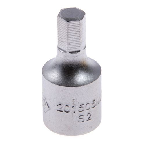 KING TONY (201505MX) Насадка (бита) торцевая 1/4", L = 25 мм, HEX, 5 мм