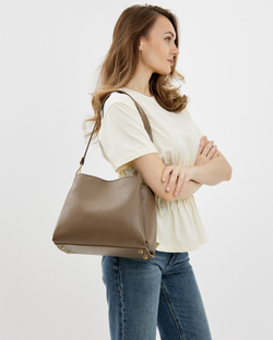 Сумка 580 03 тауп темный