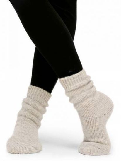 Термоноски женские Norveg "-60" ,средняя длина (9WTS-040),светло - серый меланж